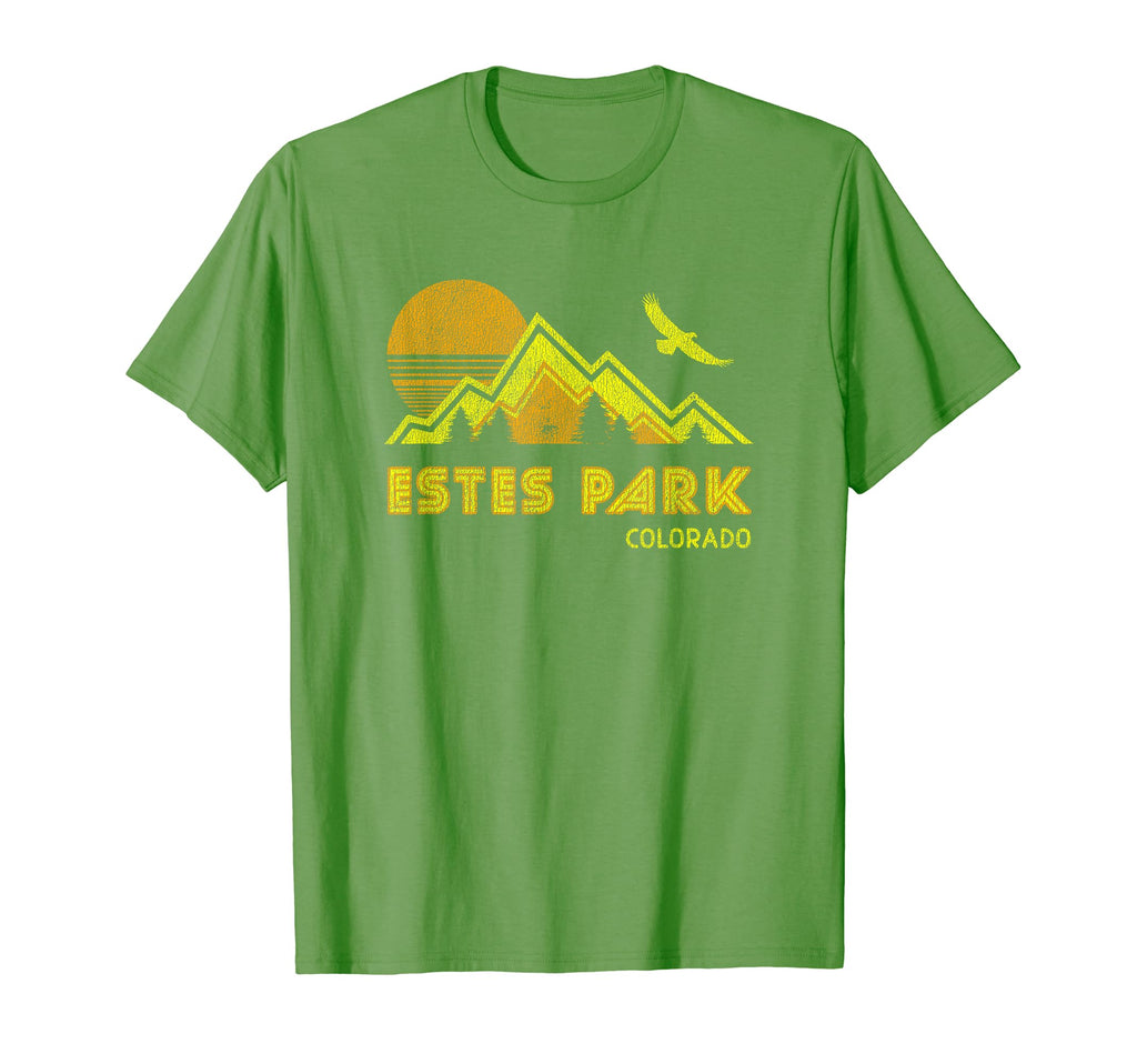 Estes Park Colorado Distressed Home T-Shirt - Graphic Print Unisex - T-Shirt, Sweatshirt, Hoodie