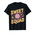 Sweet Squad Bold Striped Candy T-Shirt - Casual Everyday Wear for Adults - T-Shirt, Sweatshirt, Hoodie