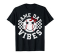 Game Day Vibes Baseball Coquette Bow T-Shirt - Graphic Print Men Women - T-Shirt, Sweatshirt, Hoodie