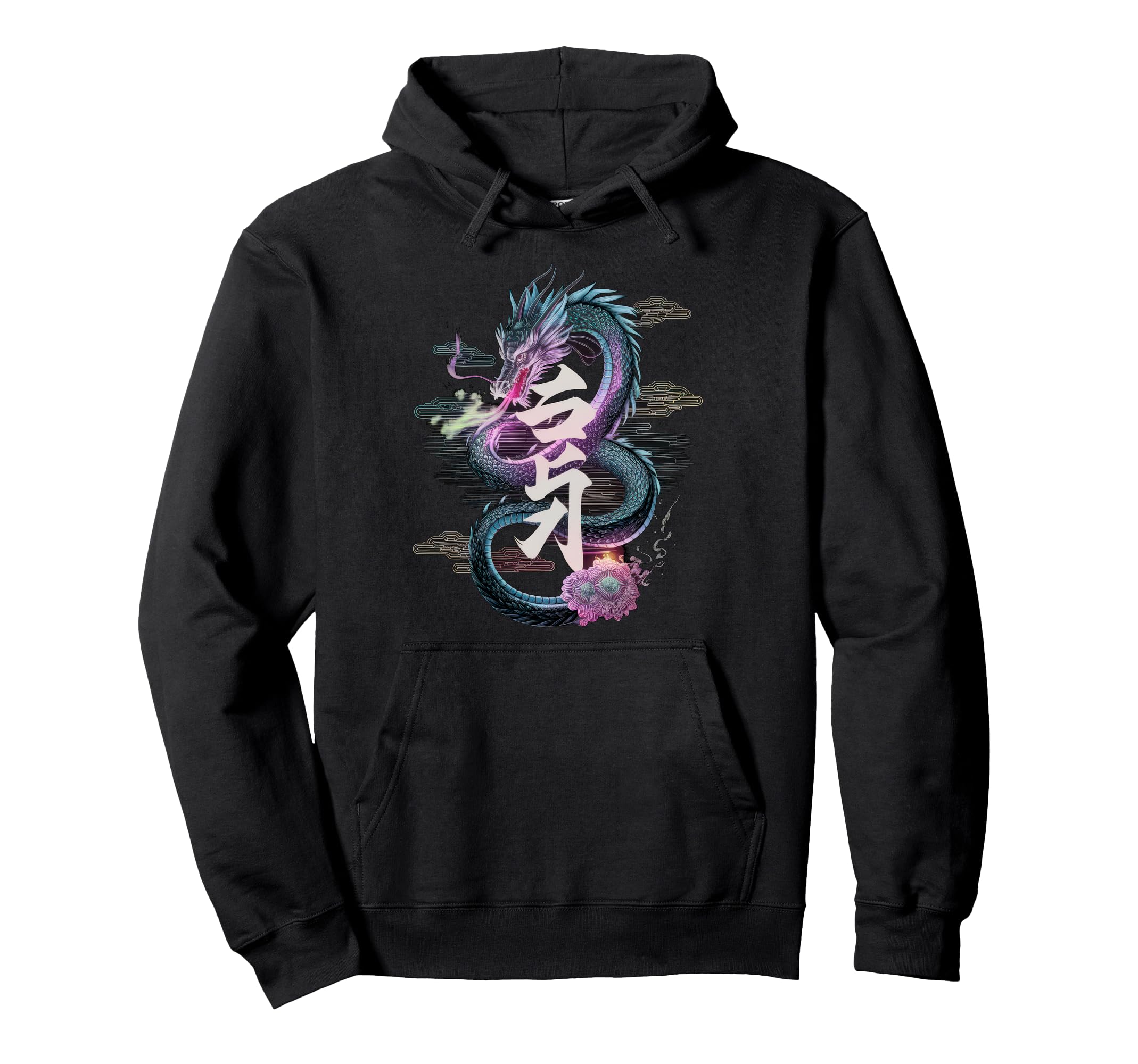 Japanese Aesthetic Streetwear Backprint Hoodie - Minimalist Print Unisex - T-Shirt, Sweatshirt, Hoodie