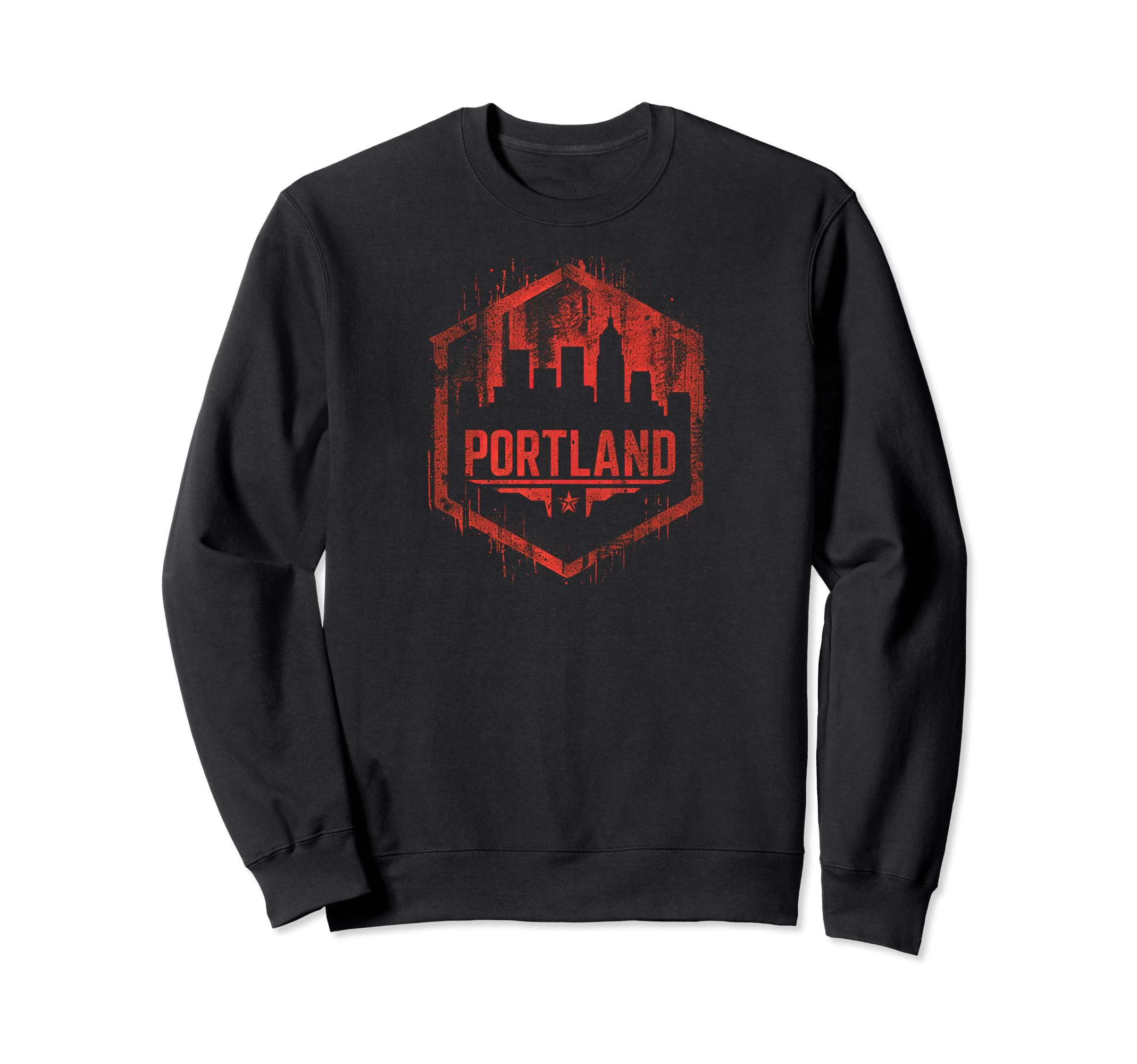 Portland Grit 90S Grunge Urbandecay Sweatshirt - Streetwear Style Unisex - T-Shirt, Sweatshirt, Hoodie