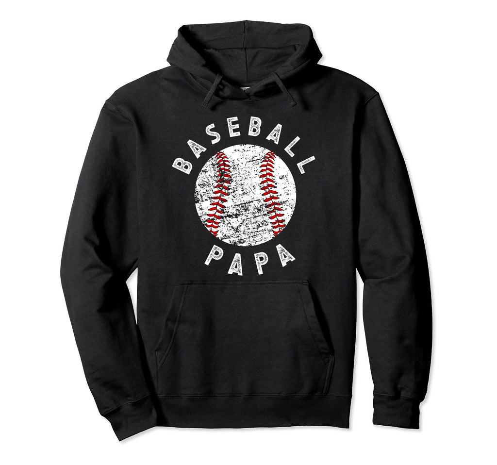 Proud Baseball Papa Grandpa Papa Hoodie - Unique Graphic for Adults - T-Shirt, Sweatshirt, Hoodie
