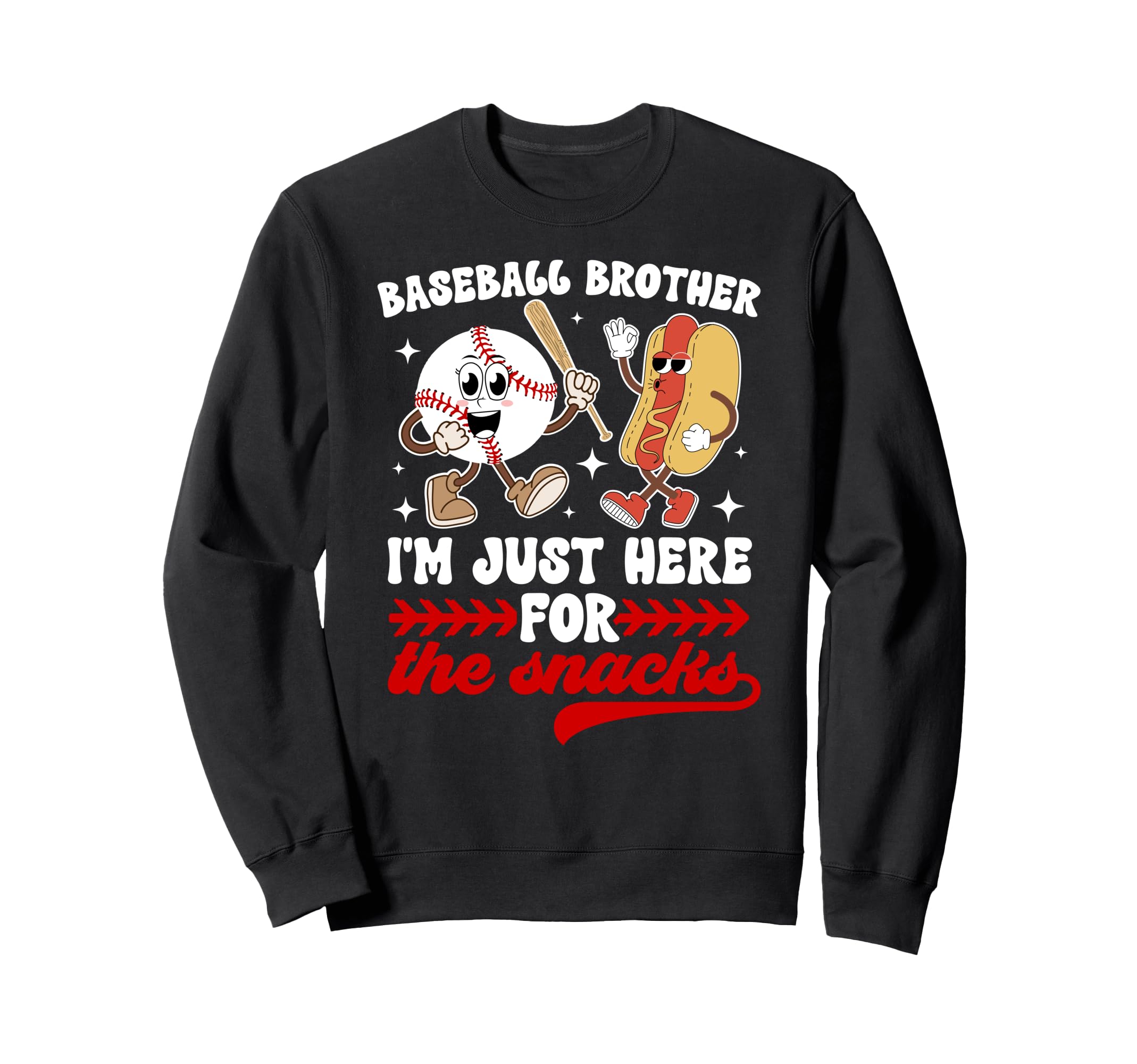 Baseball Brother Baseball Player Sweatshirt - Novelty Apparel Unisex - T-Shirt, Sweatshirt, Hoodie