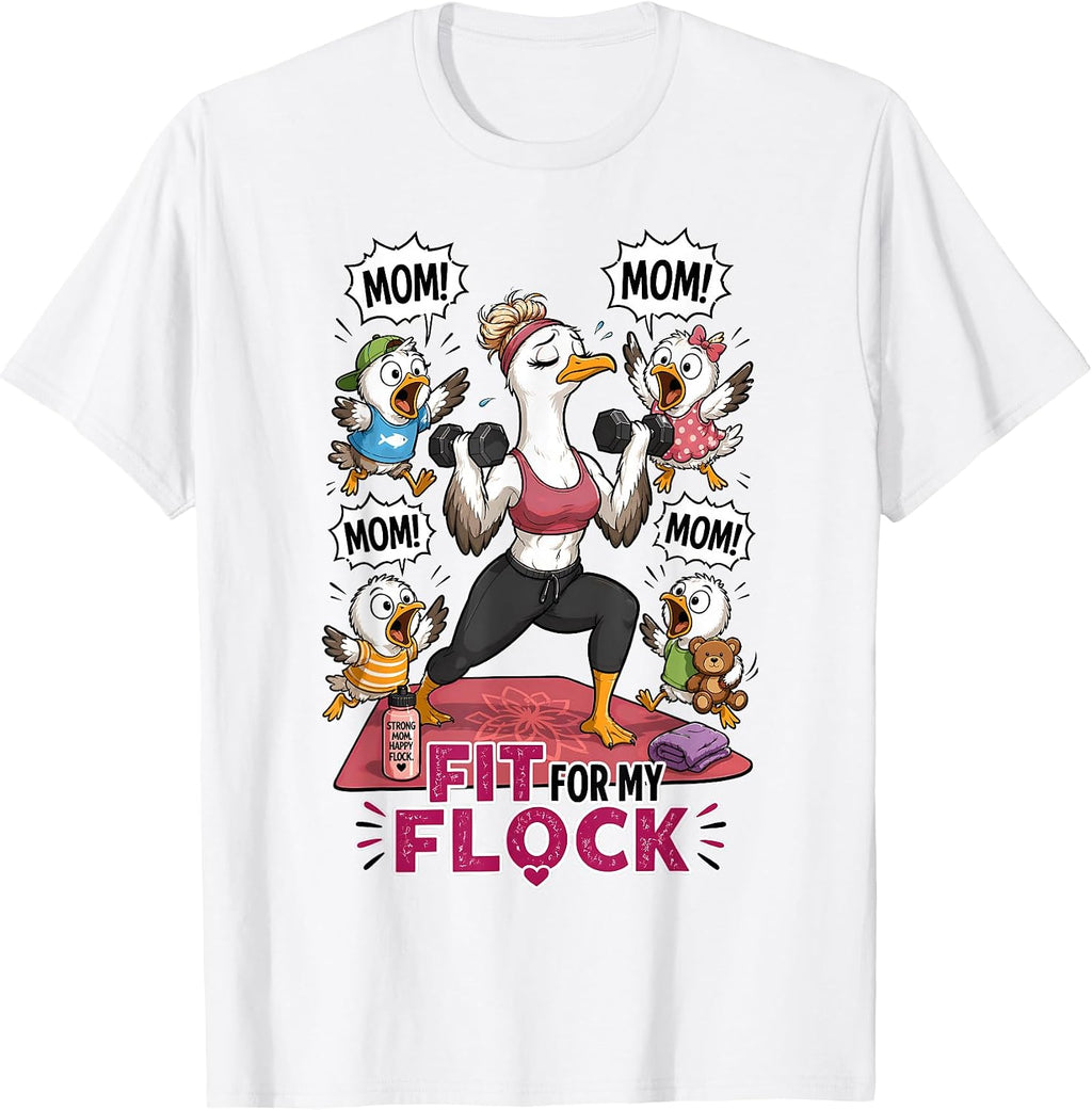 Funny Gym Mom Seagull Merch - Adult & Kids T-Shirts, Sweatshirts & Hoodies apparel design preview 1