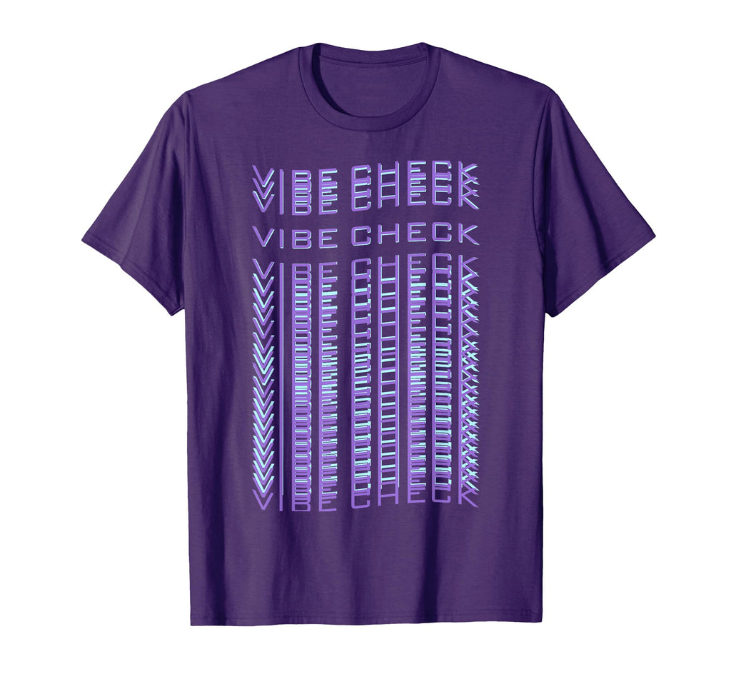 Vibe Check Vaporwave Aesthetic Meme T-Shirt - Novelty Apparel Men Women - T-Shirt, Sweatshirt, Hoodie