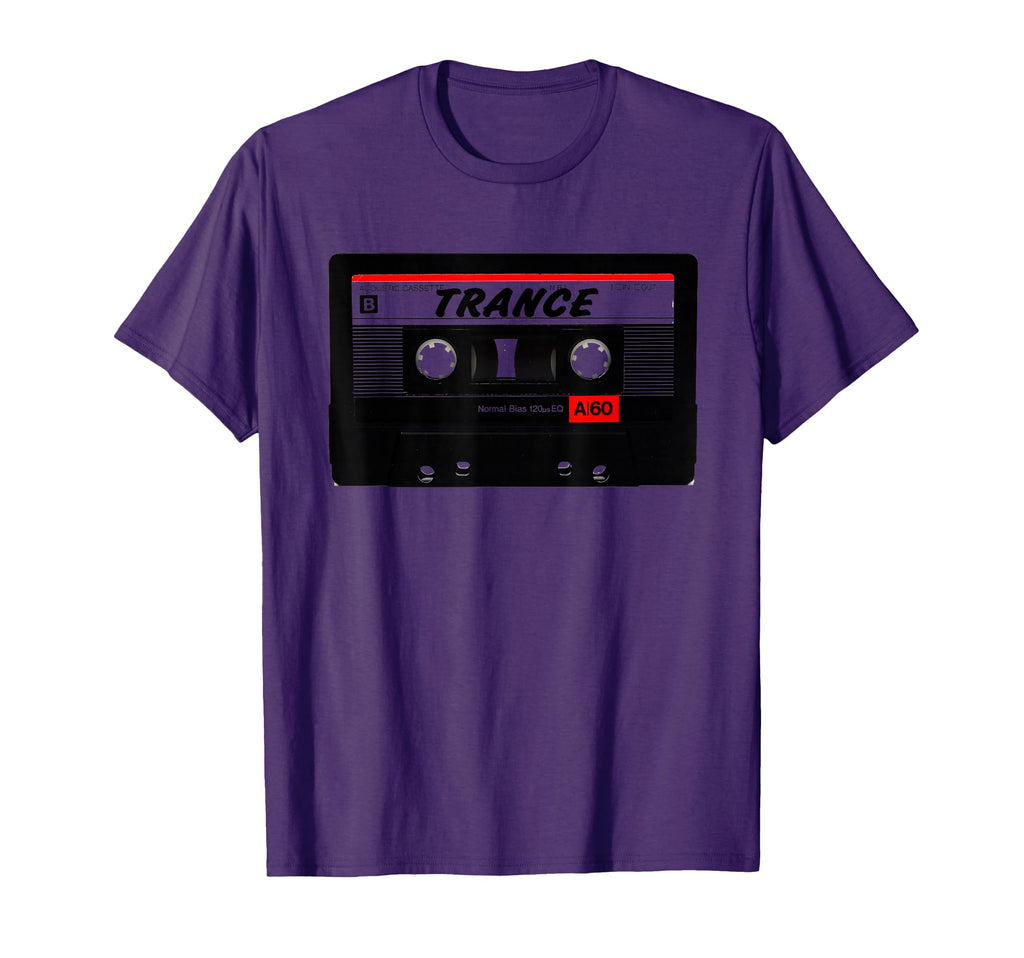 Trance Music Mixtape 90S Audio Cassette T-Shirt - Trendy Graphic Men Women - T-Shirt, Sweatshirt, Hoodie