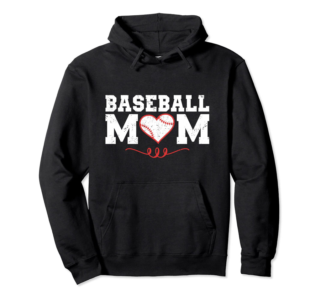 Funny Baseball Fan Moms Baseball Player Hoodie - Unique Graphic for Adults - T-Shirt, Sweatshirt, Hoodie