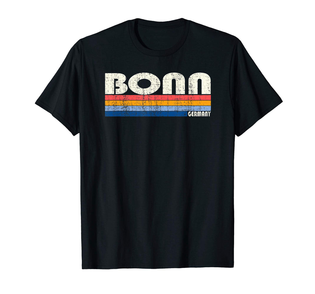 70S 80S Bonn Germany T-Shirt - Streetwear Style Men Women - T-Shirt, Sweatshirt, Hoodie