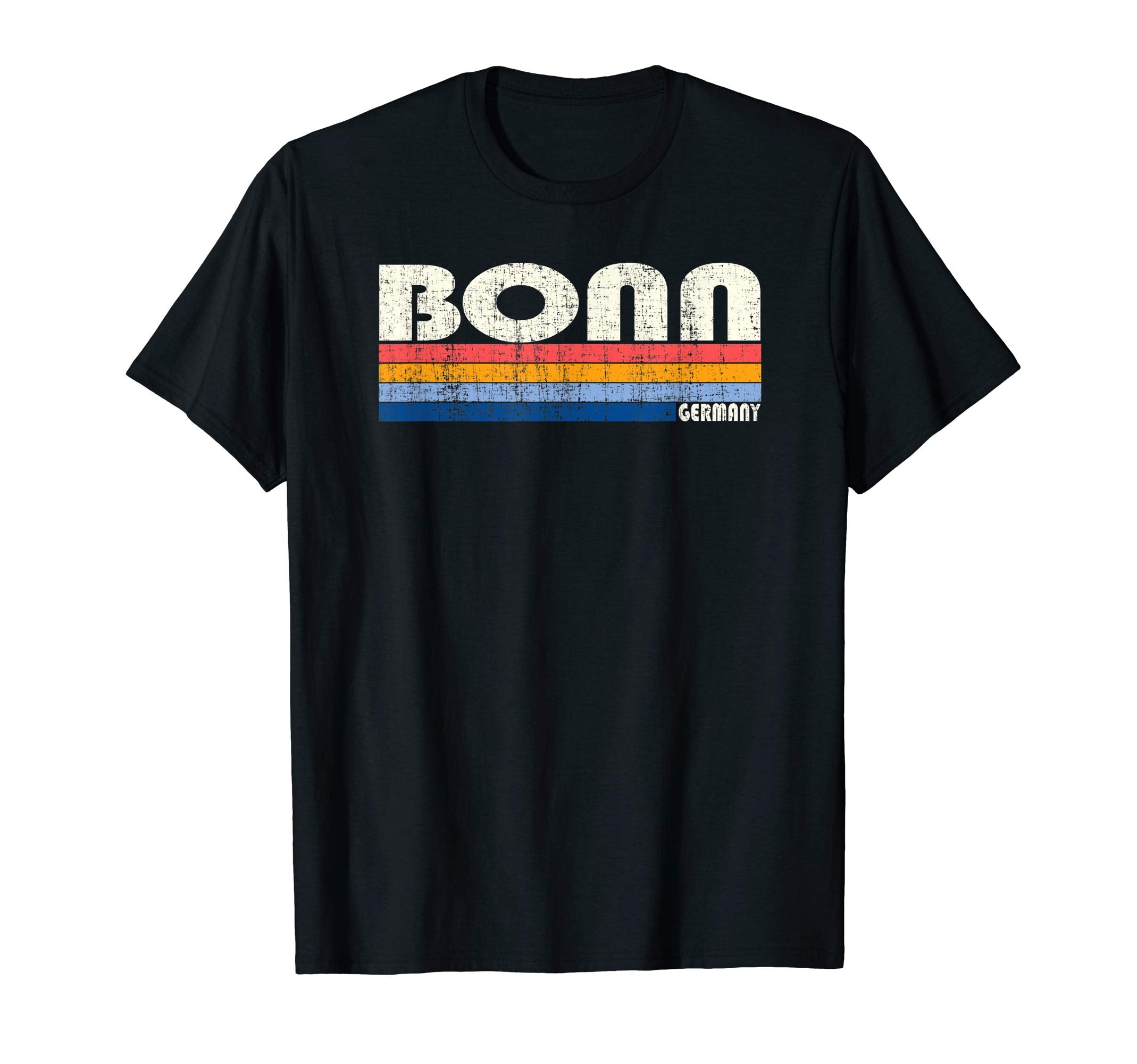 70S 80S Bonn Germany T-Shirt - Streetwear Style Men Women - T-Shirt, Sweatshirt, Hoodie