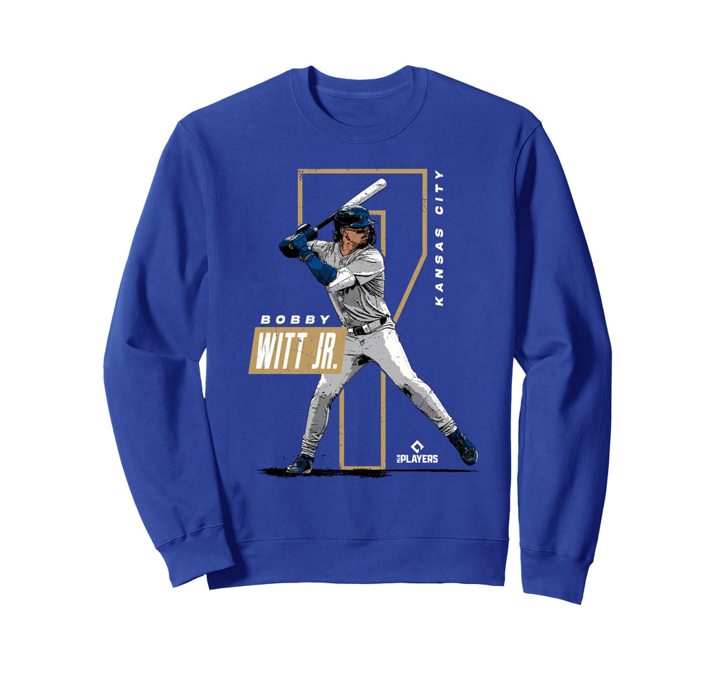 Bobby Witt Jr Kansas City Baseball Sweatshirt - Novelty Apparel Unisex - T-Shirt, Sweatshirt, Hoodie