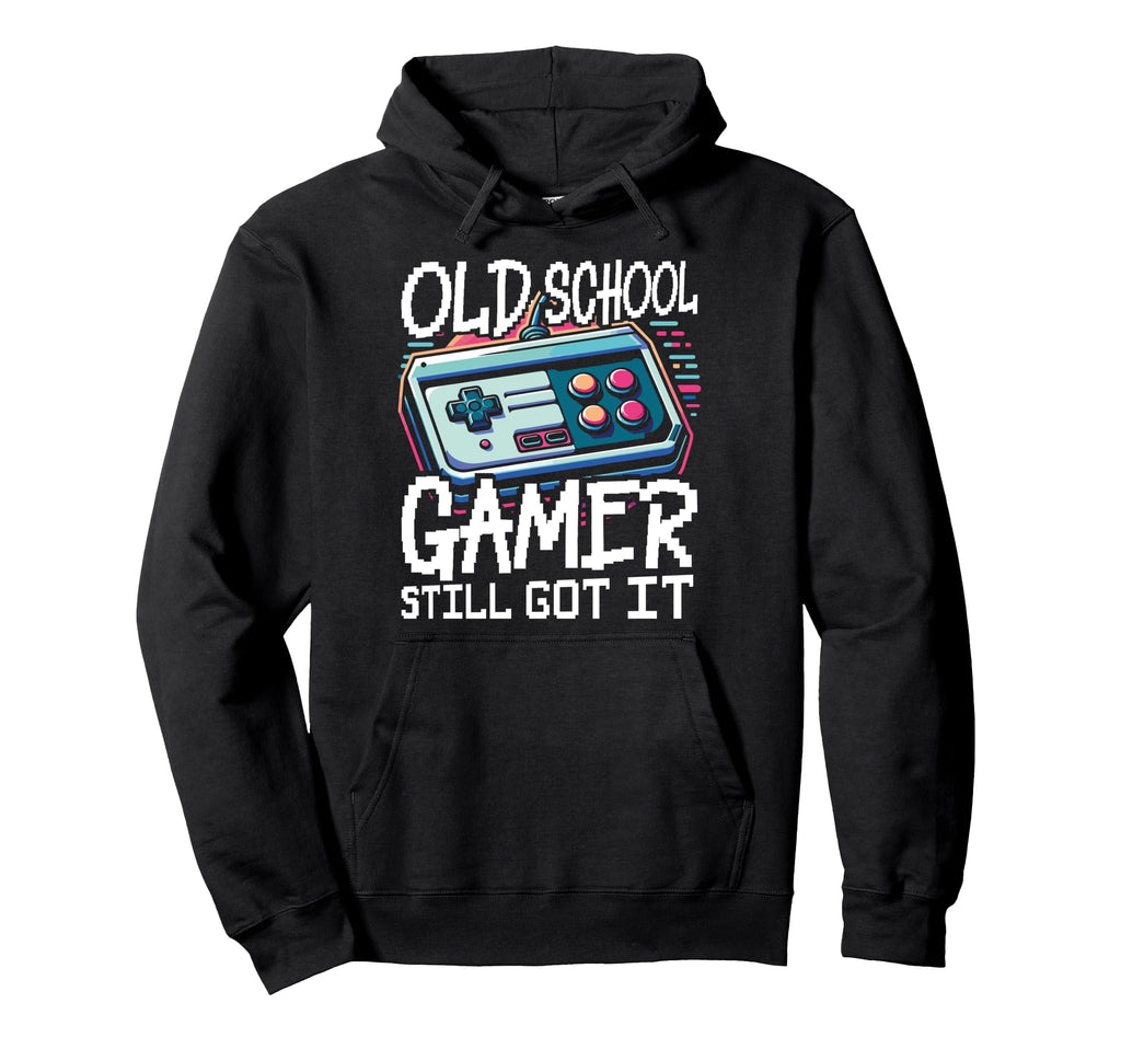 80S Arcade Nostalgia Pixel Art Video Hoodie - Graphic Print for Adults - T-Shirt, Sweatshirt, Hoodie