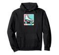 Roller Skate Groove Hoodie - Aesthetic Graphic Men Women - T-Shirt, Sweatshirt, Hoodie