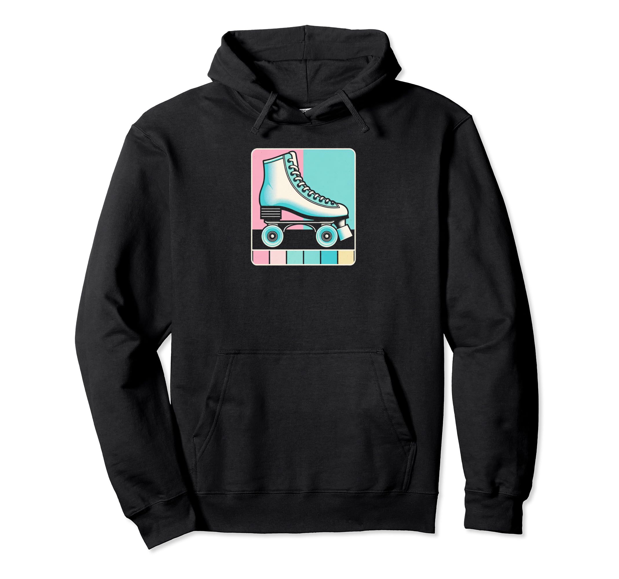 Roller Skate Groove Hoodie - Aesthetic Graphic Men Women - T-Shirt, Sweatshirt, Hoodie