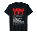 Baseball Dad 1 I Love This Game T-Shirt - Minimalist Print Men Women - T-Shirt, Sweatshirt, Hoodie