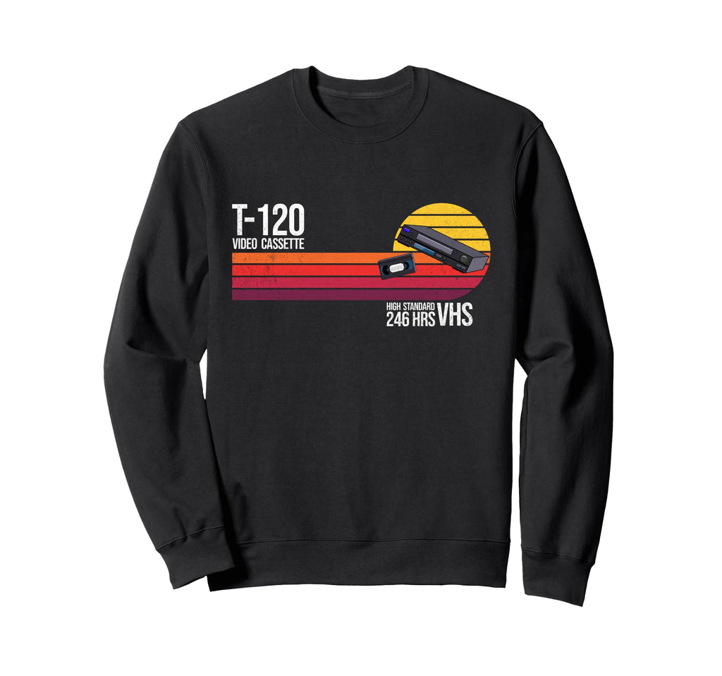 80S 90S Music Nostalgia Video Sweatshirt - Custom Art Print for Adults - T-Shirt, Sweatshirt, Hoodie