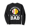 My Favorites Baseball Softball Sweatshirt - Unique Graphic Men Women - T-Shirt, Sweatshirt, Hoodie
