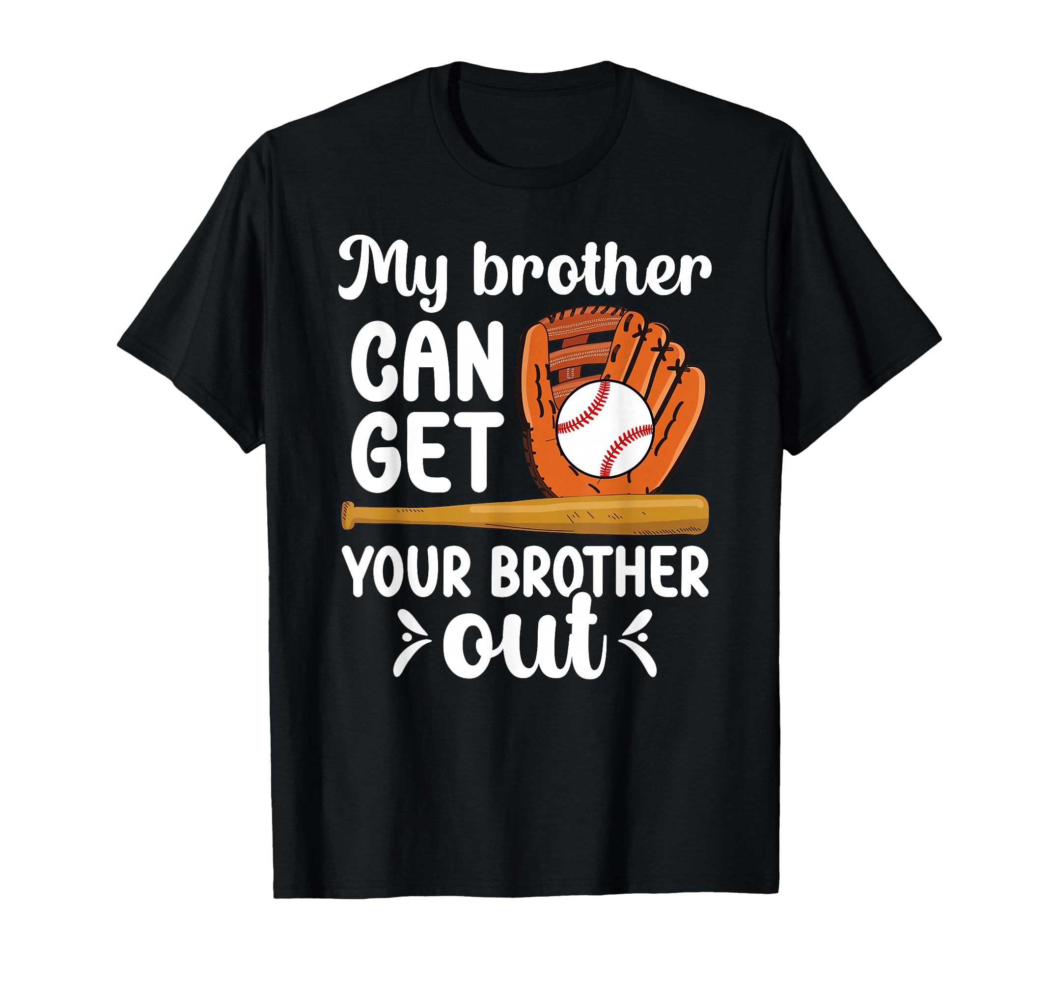 Funny Baseball Sister Baseball T-Shirt - Custom Art Print for Adults - T-Shirt, Sweatshirt, Hoodie