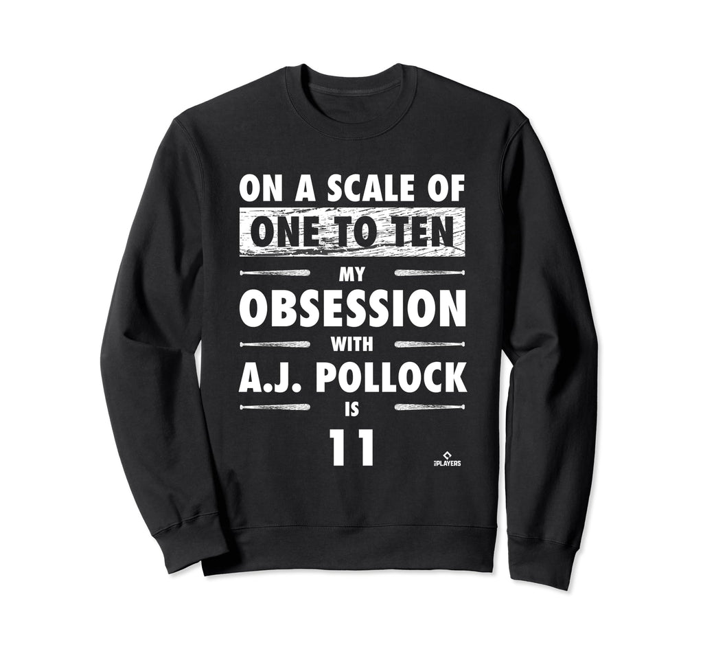 Aj Pollock Obsession Mlbpa Los Sweatshirt - Graphic Print for Adults - T-Shirt, Sweatshirt, Hoodie