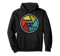 Camera Aperture Photography Photographer Hoodie - Aesthetic Graphic Unisex - T-Shirt, Sweatshirt, Hoodie