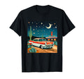 Diner Car Highway Attraction Night T-Shirt - Streetwear Style for Adults - T-Shirt, Sweatshirt, Hoodie