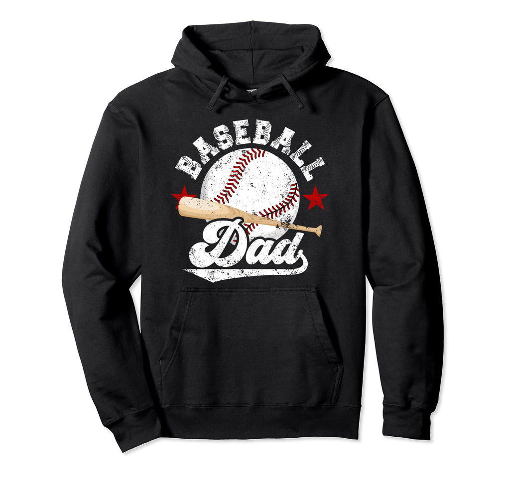 Baseball Dad Proud Dad Baseball Player Hoodie - Streetwear Style Unisex - T-Shirt, Sweatshirt, Hoodie