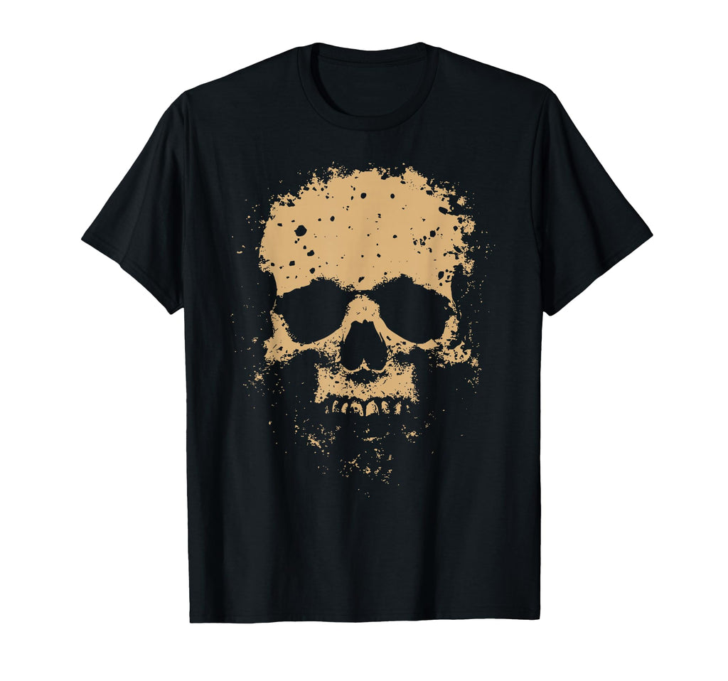 Big Skull Only Grunge Distressed Rugged T-Shirt - Unique Graphic for Adults - T-Shirt, Sweatshirt, Hoodie