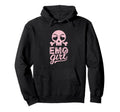 Emo Y2K Grunge Emo Aesthetic Goth Hoodie - Graphic Print Men Women - T-Shirt, Sweatshirt, Hoodie