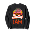 Roller Skating Skate 1970S Sweatshirt - Unique Graphic Unisex - T-Shirt, Sweatshirt, Hoodie