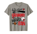 His Biggest Fan Baseball Grammy T-Shirt - Unique Graphic Men Women - T-Shirt, Sweatshirt, Hoodie