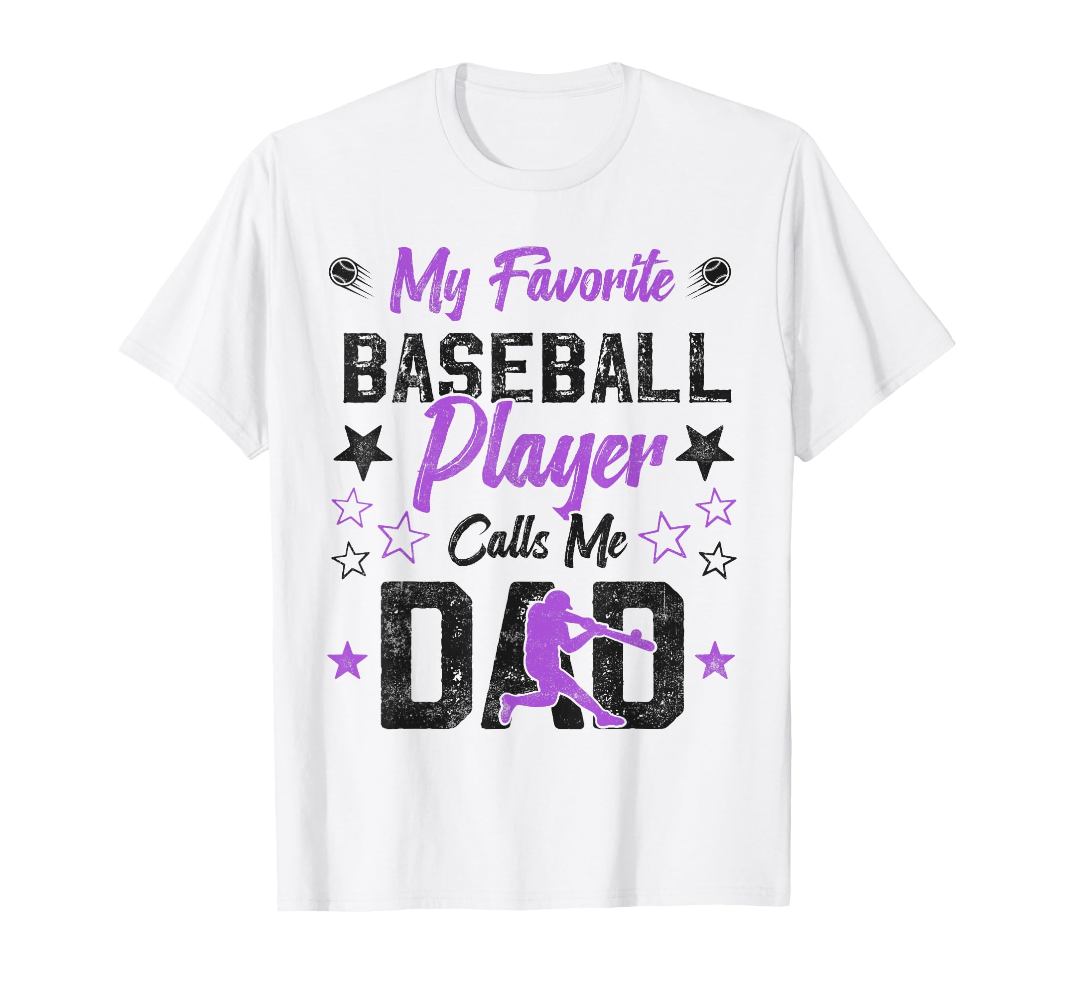 My Favorite Baseball Player Calls Me T-Shirt - Minimalist Print Men Women - T-Shirt, Sweatshirt, Hoodie