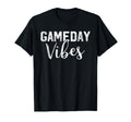 Game Day Vibes Distressed Football T-Shirt - Minimalist Print Unisex - T-Shirt, Sweatshirt, Hoodie