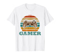 Gamer Video Games Players Gamers Sunset T-Shirt - Minimalist Print Unisex - T-Shirt, Sweatshirt, Hoodie