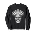 Skull Cat Skeleton Kitty Kitten Sweatshirt - Novelty Apparel for Adults - T-Shirt, Sweatshirt, Hoodie