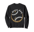 Leopard Baseball Game Day Mom Sweatshirt - Fun Novelty Design Unisex - T-Shirt, Sweatshirt, Hoodie