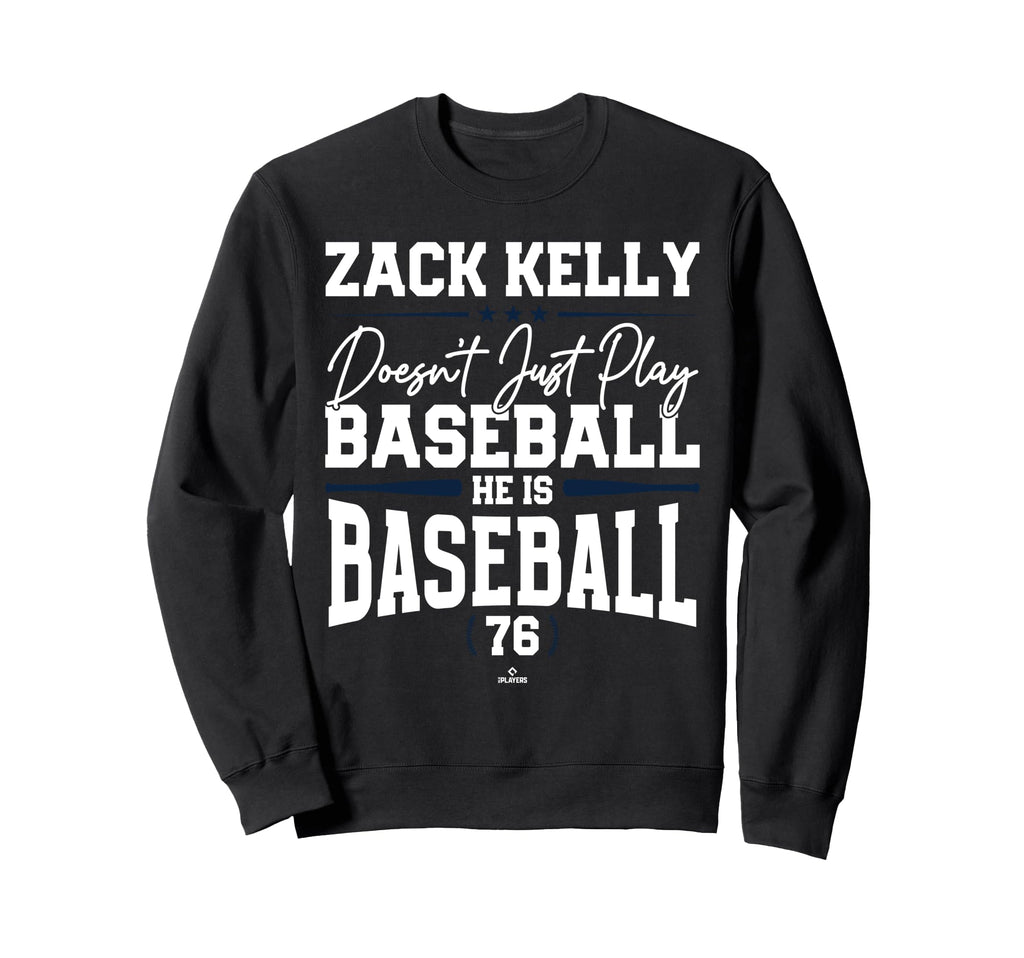 He Is Baseball Zack Kelly Boston Sweatshirt - Custom Art Print Unisex - T-Shirt, Sweatshirt, Hoodie
