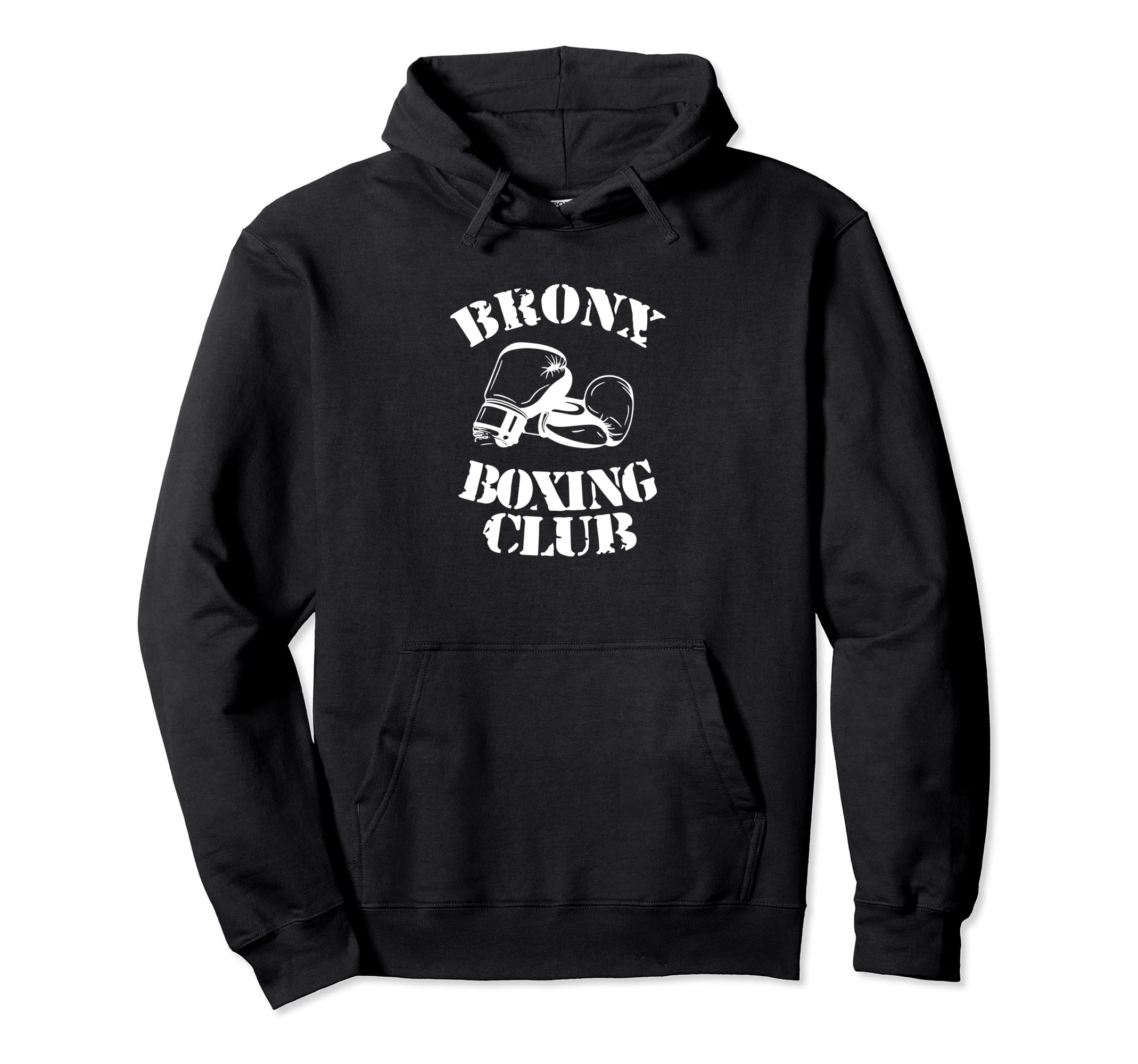 Bronx Boxing Club Distressed Boxer Hoodie - Aesthetic Graphic for Adults - T-Shirt, Sweatshirt, Hoodie