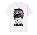 Busy Raising Ballers Soccer And T-Shirt - Custom Art Print for Adults - T-Shirt, Sweatshirt, Hoodie