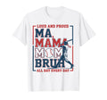 Loud And Proud Ma Mama Mom Bruh T-Shirt - Minimalist Print for Adults - T-Shirt, Sweatshirt, Hoodie