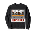 Old School Hip Hop Cassette Tape Rap Sweatshirt - Trendy Graphic Men Women - T-Shirt, Sweatshirt, Hoodie