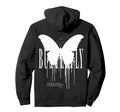 Y2K Back Streetwear Butterfly Hoodie - Custom Art Print for Adults - T-Shirt, Sweatshirt, Hoodie