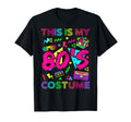 This Is My 80S Costume 1980S Party 80S T-Shirt - Unique Graphic Unisex - T-Shirt, Sweatshirt, Hoodie