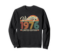 1976 Birthday 1970S Sweatshirt - Novelty Apparel Men Women - T-Shirt, Sweatshirt, Hoodie