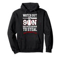 My Son Baseball Mom Baseball Player Hoodie - Custom Art Print for Adults - T-Shirt, Sweatshirt, Hoodie