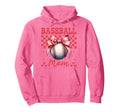 Baseball Mom Baseball Mama Mothers Day Hoodie - Graphic Print for Adults - T-Shirt, Sweatshirt, Hoodie