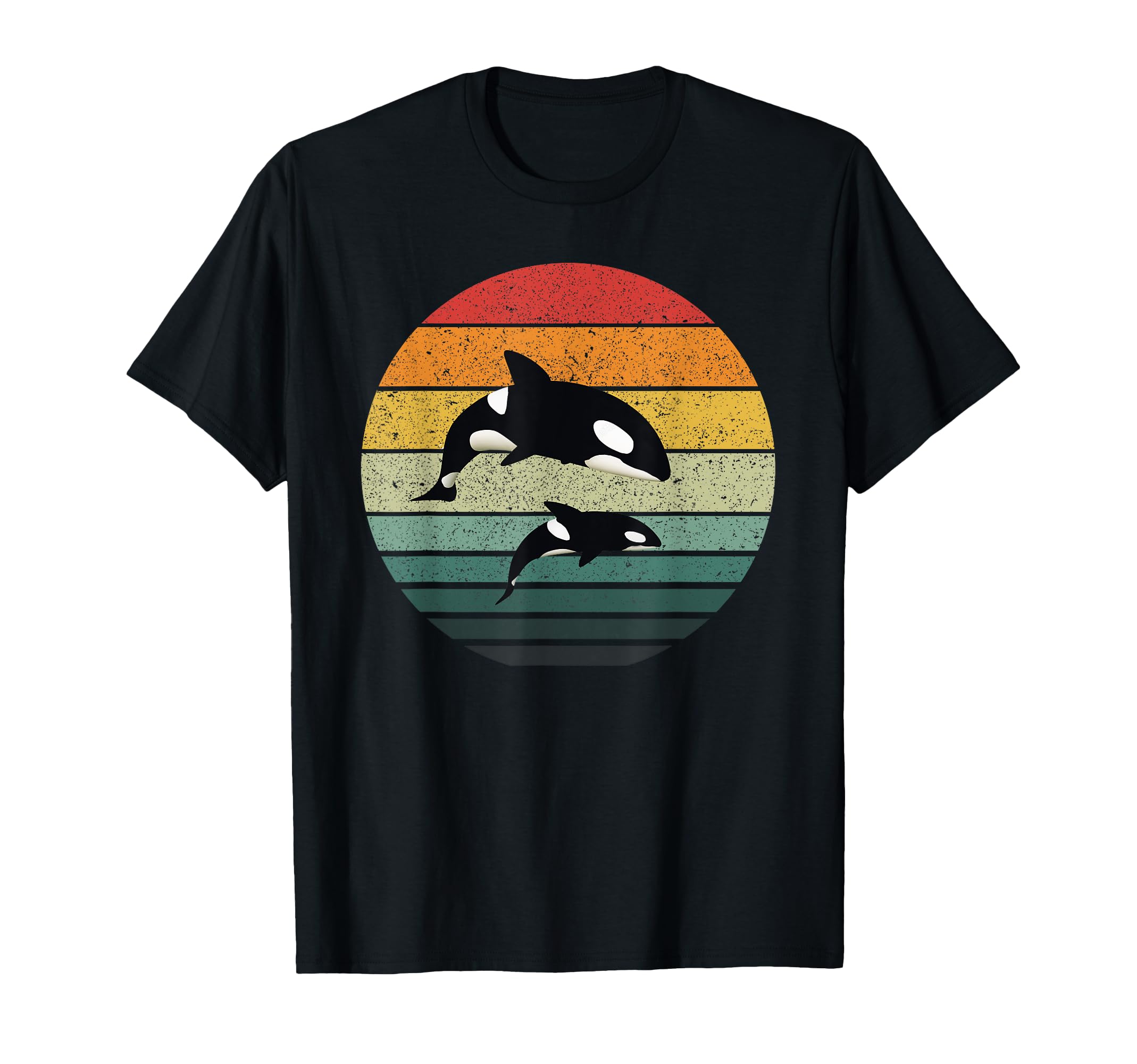 Orca Family Art Killer Whale Family T-Shirt - Aesthetic Graphic Unisex - T-Shirt, Sweatshirt, Hoodie