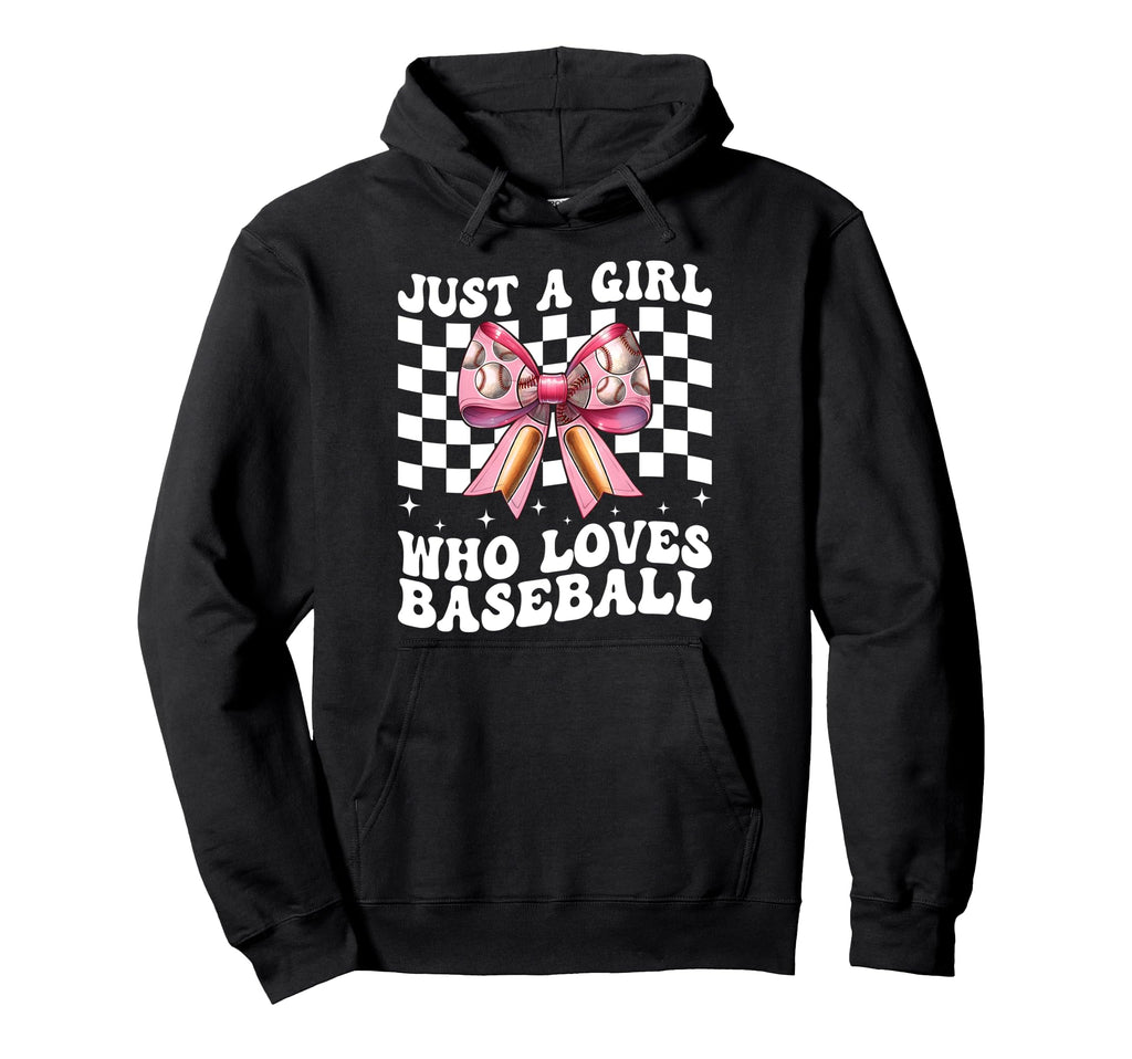 Just Who Loves Baseball Mom Mothers Day Hoodie - Unique Graphic for Adults - T-Shirt, Sweatshirt, Hoodie