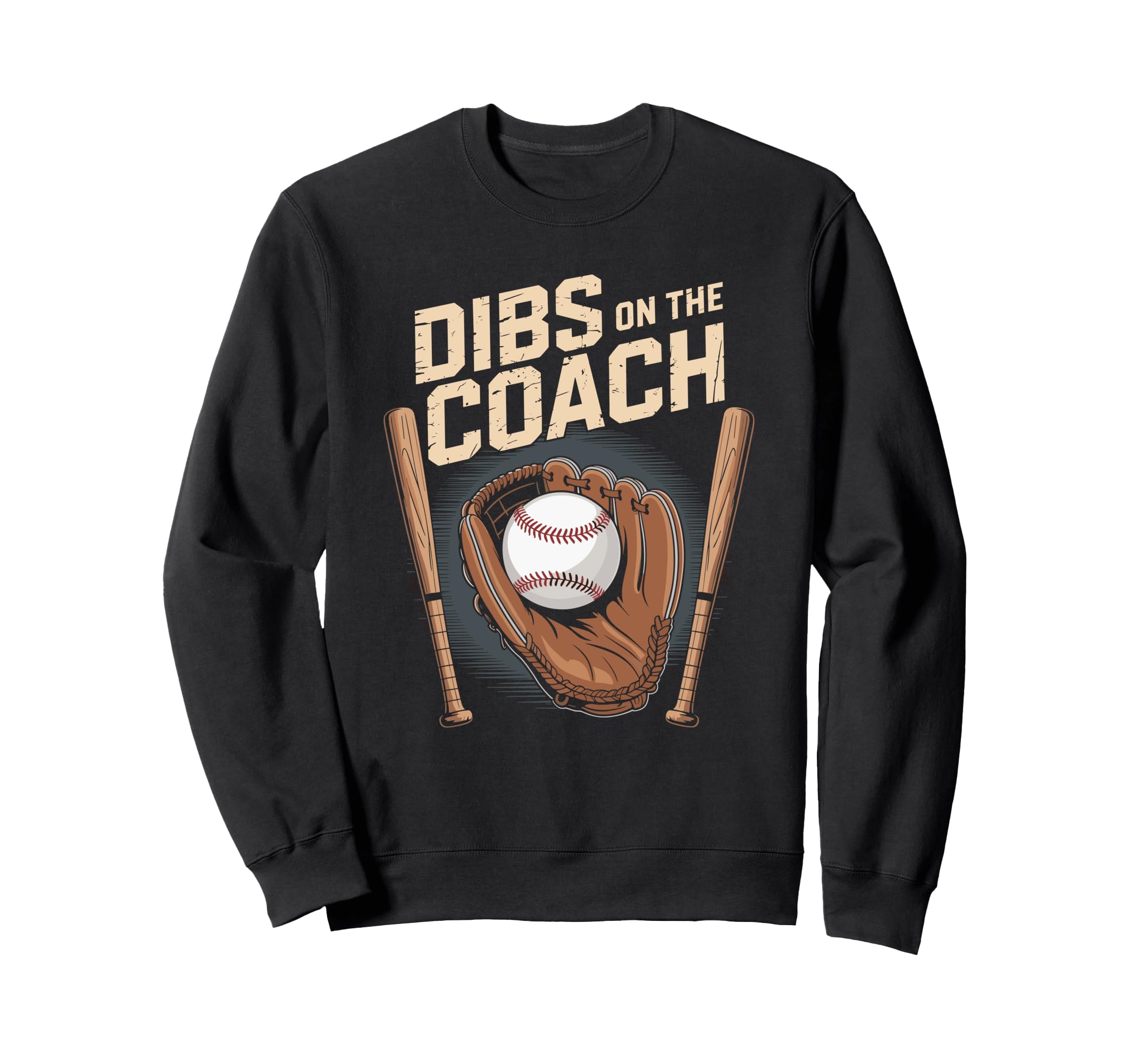 Baseball Lover Dad And Baseball Sweatshirt - Custom Art Print for Adults - T-Shirt, Sweatshirt, Hoodie