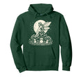 Fairycore Butterfly Fairy Mushroom Floral Hoodie - Graphic Print Men Women - T-Shirt, Sweatshirt, Hoodie