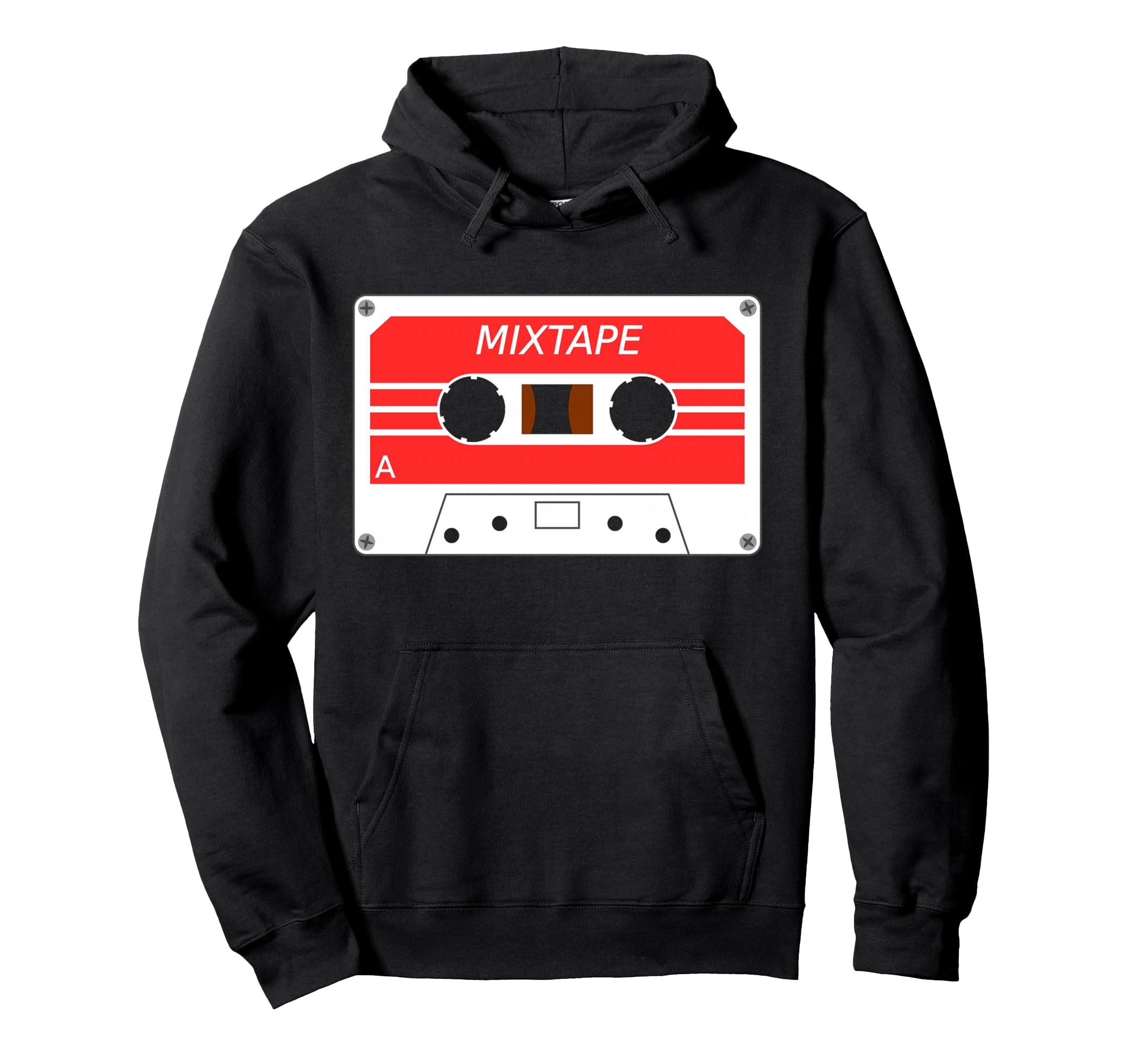 Mixtape Old School Dj Hip Hop And Rap Hoodie - Casual Everyday Wear Unisex - T-Shirt, Sweatshirt, Hoodie