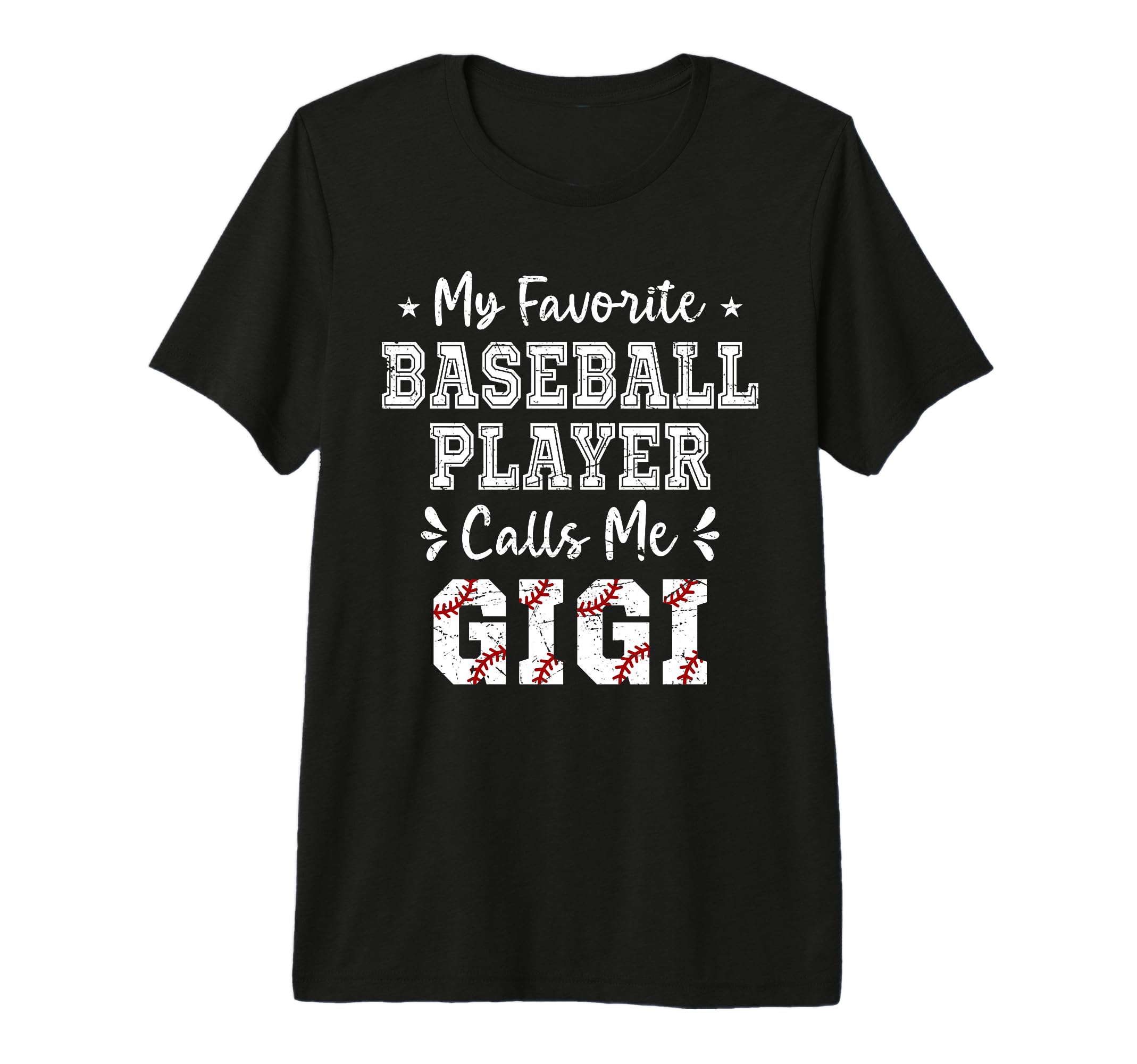 Baseball Gigi My Favorite Baseball T-Shirt - Unique Graphic Men Women - T-Shirt, Sweatshirt, Hoodie